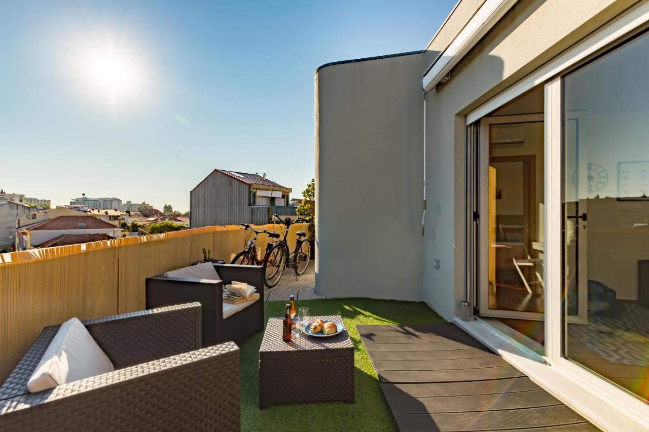 Music Relaxing Apt With Bikes, Terrace & Parking Porto Zewnętrze zdjęcie